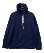 POLO RALPH LAURENポロ・ラルフローレン）の古着「The RL Fleece Hoodie」｜ネイビー