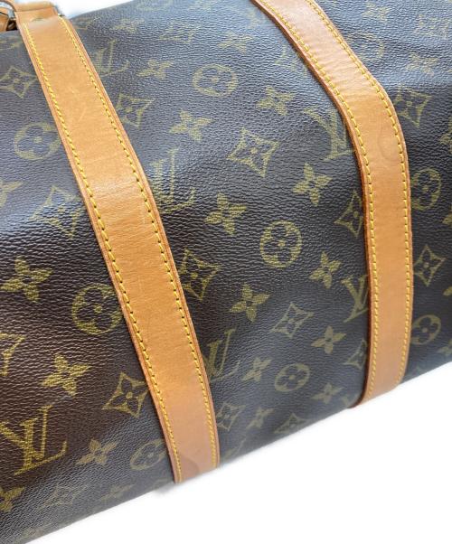LOUIS VUITTON（ルイ ヴィトン）LOUIS VUITTON (ルイ ヴィトン) モノグラム キーポル バンドリエール 45 ブラウンの古着・服飾アイテム