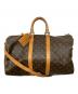 LOUIS VUITTON（ルイ ヴィトン）の古着「モノグラム キーポル バンドリエール 45」｜ブラウン