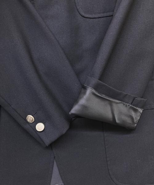 J.PRESS（ジェイプレス）J.PRESS (ジェイプレス) 銀釦段返り3Bテーラードジャケット ネイビー サイズ:A6の古着・服飾アイテム