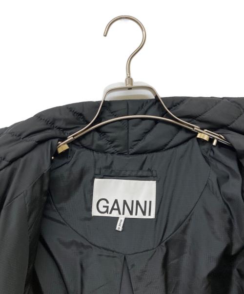 GANNI（ガニー）GANNI (ガニー) Recycled Ripstop Quilt COAT ブラック サイズ:34の古着・服飾アイテム