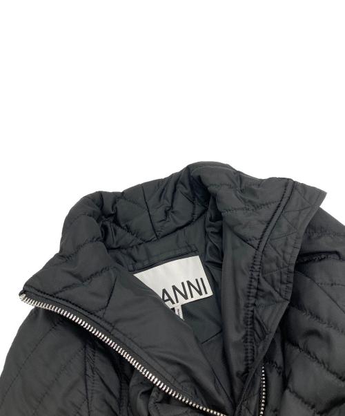GANNI（ガニー）GANNI (ガニー) Recycled Ripstop Quilt COAT ブラック サイズ:34の古着・服飾アイテム