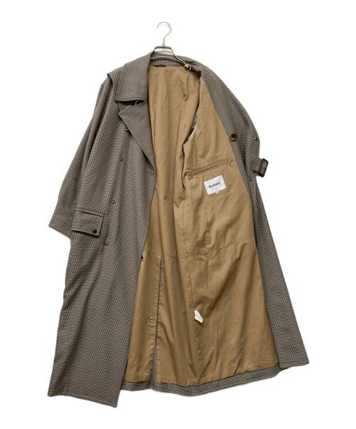 Barbour（バブアー）Barbour (バブアー) チェックコート グレー サイズ:36の古着・服飾アイテム