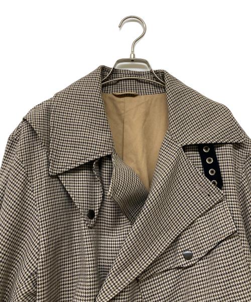 Barbour（バブアー）Barbour (バブアー) チェックコート グレー サイズ:36の古着・服飾アイテム