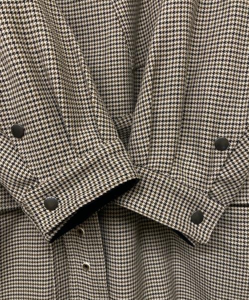 Barbour（バブアー）Barbour (バブアー) チェックコート グレー サイズ:36の古着・服飾アイテム