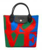 LONGCHAMP×Robert INDIANAロンシャン×ロバート・インディアナ）の古着「クロスボディバッグ」｜マルチカラー