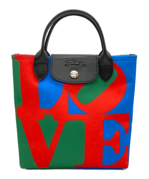 LONGCHAMP（ロンシャン）LONGCHAMP (ロンシャン) Robert INDIANA (ロバート・インディアナ) クロスボディバッグ マルチカラー サイズ:-の古着・服飾アイテム