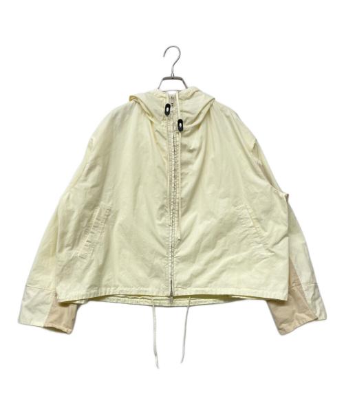 JIL SANDER+（ジルサンダープラス）JIL SANDER+ (ジルサンダープラス) BICOLOR ZIP BLOUSON イエロー サイズ:34の古着・服飾アイテム