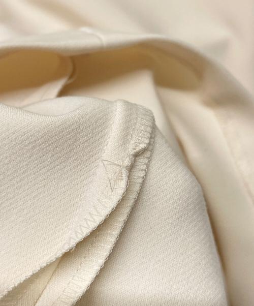 PLST（プラステ）PLST (プラステ) フェイクパールペプラムブラウスセットアップ ベージュ サイズ:Sの古着・服飾アイテム