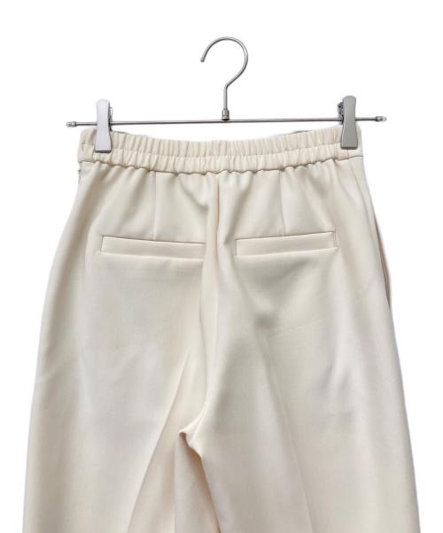 PLST（プラステ）PLST (プラステ) フェイクパールペプラムブラウスセットアップ ベージュ サイズ:Sの古着・服飾アイテム