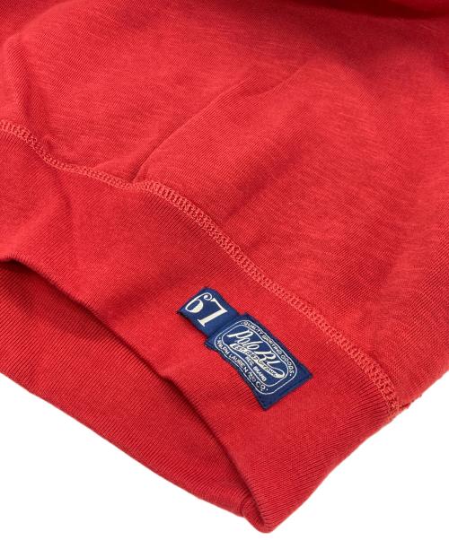 POLO RALPH LAUREN（ポロ・ラルフローレン）POLO RALPH LAUREN (ポロ・ラルフローレン) QRタグ LSCNM1-LONG SLEEVE-KNIT レッド サイズ:XSの古着・服飾アイテム