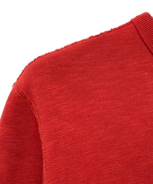 POLO RALPH LAUREN（ポロ・ラルフローレン）POLO RALPH LAUREN (ポロ・ラルフローレン) QRタグ LSCNM1-LONG SLEEVE-KNIT レッド サイズ:XSの古着・服飾アイテム