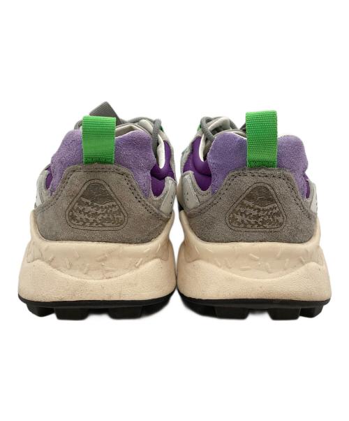 Flower MOUNTAIN（フラワーマウンテン）Flower MOUNTAIN (フラワーマウンテン) YAMANO3 グレー×パープル サイズ:26.5の古着・服飾アイテム