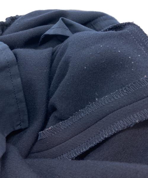 ENFOLD（エンフォルド）ENFOLD (エンフォルド) ダブルクロス1 ゴムタックトラウザー ネイビー サイズ:34の古着・服飾アイテム