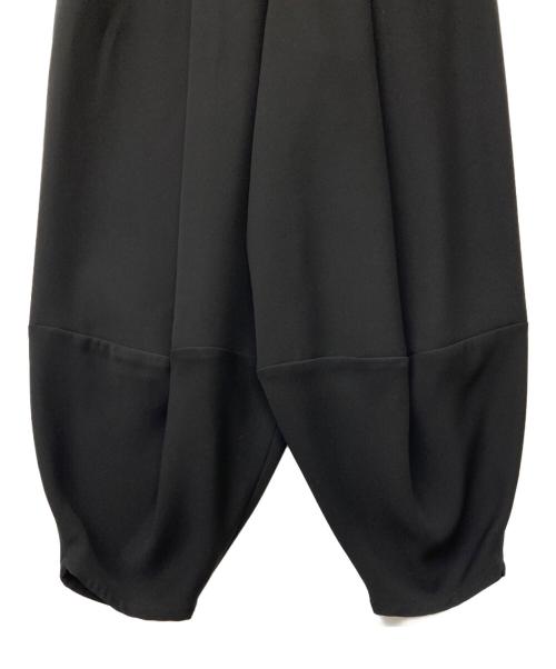 ENFOLD（エンフォルド）ENFOLD (エンフォルド) 23SS ELASTIC HAREM PANTS ブラック サイズ:34の古着・服飾アイテム