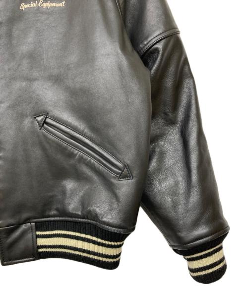 AVIREX（アヴィレックス）AVIREX (アヴィレックス) American Classics カウハイドレザージャケット ブラック サイズ:Mの古着・服飾アイテム