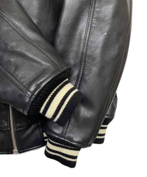 AVIREX（アヴィレックス）AVIREX (アヴィレックス) American Classics カウハイドレザージャケット ブラック サイズ:Mの古着・服飾アイテム