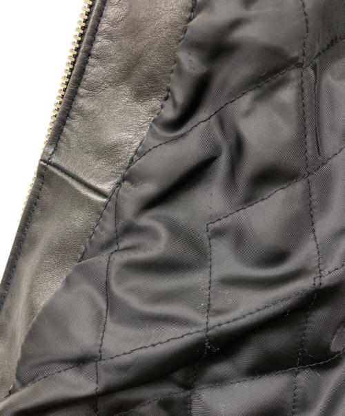 AVIREX（アヴィレックス）AVIREX (アヴィレックス) American Classics カウハイドレザージャケット ブラック サイズ:Mの古着・服飾アイテム