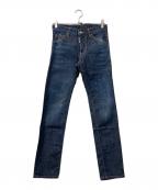 DSQUARED2ディースクエアード）の古着「16SS ダメージ加工デニムパンツ」｜インディゴ