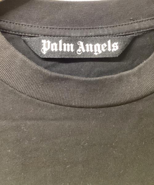 Palm Angels（パーム エンジェルス）Palm Angels (パーム エンジェルス) Back Gothic Palm Cotton T-shirt ブラック サイズ:SIZE Lの古着・服飾アイテム