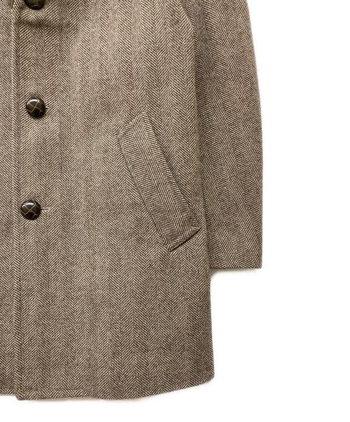 SUPREME（シュプリーム）SUPREME (シュプリーム) 15AW Fur Collar Tweed Coat ベージュ サイズ:Sの古着・服飾アイテム