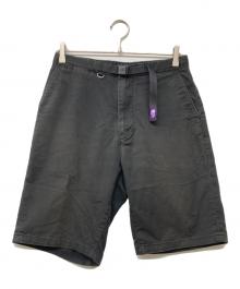 THE NORTHFACE PURPLELABEL（ザ・ノースフェイス パープルレーベル）の古着「Stretch Twill Shorts(ストレッチツイルショーツ)」｜ブラック