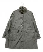 THE NORTHFACE PURPLELABELザ・ノースフェイス パープルレーベル）の古着「65/35 HYVENT Stand Collar Coat」｜ライトグレー