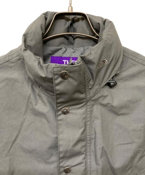 THE NORTHFACE PURPLELABEL（ザ・ノースフェイス パープルレーベル）THE NORTHFACE PURPLELABEL (ザ・ノースフェイス パープルレーベル) 65/35 HYVENT Stand Collar Coat ライトグレー サイズ:Mの古着・服飾アイテム