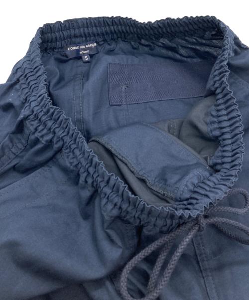COMME des GARCONS HOMME（コムデギャルソン オム）COMME des GARCONS HOMME (コムデギャルソン オム) ドローコードストレートパンツ ネイビー サイズ:Sの古着・服飾アイテム
