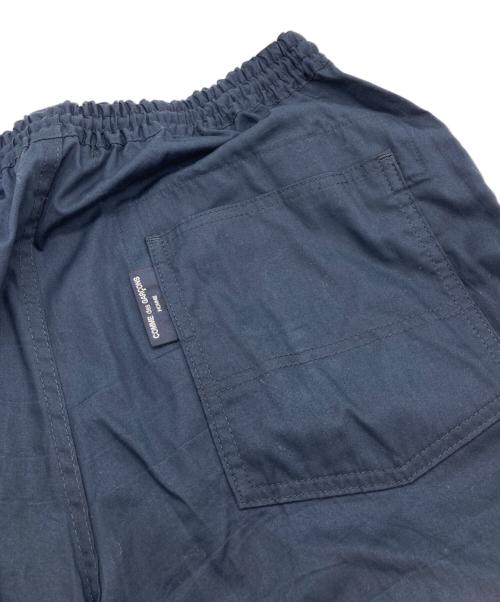 COMME des GARCONS HOMME（コムデギャルソン オム）COMME des GARCONS HOMME (コムデギャルソン オム) ドローコードストレートパンツ ネイビー サイズ:Sの古着・服飾アイテム