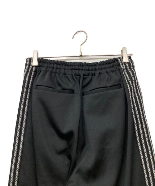 jieda（ジエダ）jieda (ジエダ) 5 STRIPE JERSEY PANTS ブラック サイズ:2の古着・服飾アイテム