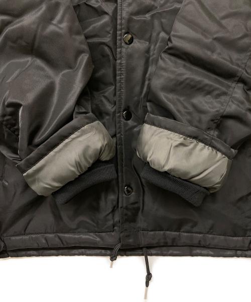 SHISHUMANIA（シシュウマニア）SHISHUMANIA (シシュウマニア) 蛾虎刺繍コーチジャケット ブラック サイズ:Lの古着・服飾アイテム