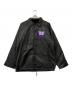 SHISHUMANIA（シシュウマニア）の古着「蛾虎刺繍コーチジャケット」｜ブラック