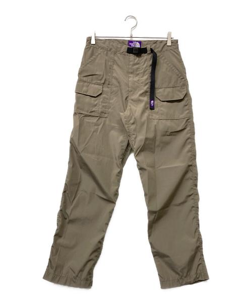 THE NORTHFACE PURPLELABEL（ザ・ノースフェイス パープルレーベル）THE NORTHFACE PURPLELABEL (ザ・ノースフェイス パープルレーベル) Polyester Wool Ripstop Trail Pants ベージュ サイズ:32の古着・服飾アイテム
