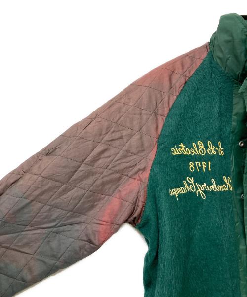 Champion（チャンピオン）Champion (チャンピオン) 60-70s ランタグヴィンテージ刺繍 コーチジャケット グリーン サイズ:Lの古着・服飾アイテム