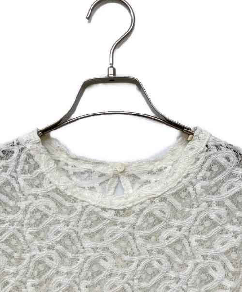 IENA（イエナ）IENA (イエナ) 24SSペイズリー ストレッチレースプルオーバー アイボリー サイズ:Free 未使用品の古着・服飾アイテム
