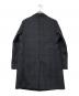 BEAUTY&YOUTH (ビューティーアンドユース) チェック 120S メルトン チェスターコート ブラック サイズ:XL：7000円