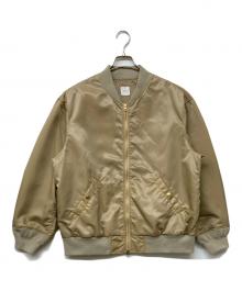 25SS Spick and Span（ニーゴーエスエス スピック アンド スパン）の古着「ナイロンジップブルゾン」｜ベージュ