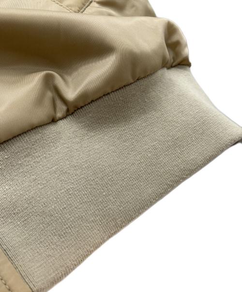 25SS Spick and Span（ニーゴーエスエス スピック アンド スパン）25SS Spick and Span (ニーゴーエスエス スピック アンド スパン) ナイロンジップブルゾン ベージュ サイズ:FREEの古着・服飾アイテム