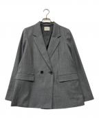 Demi-Luxe Beamsデミルクス ビームス）の古着「2ボタンダブルブレストジャケット」｜グレー
