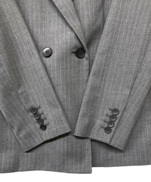 Demi-Luxe Beams（デミルクス ビームス）Demi-Luxe Beams (デミルクス ビームス) 2ボタンダブルブレストジャケット グレー サイズ:38の古着・服飾アイテム