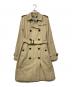 BURBERRY（バーバリー）の古着「KENSINGTON LONG 裏地ノバチェックトレンチコート」｜ベージュ
