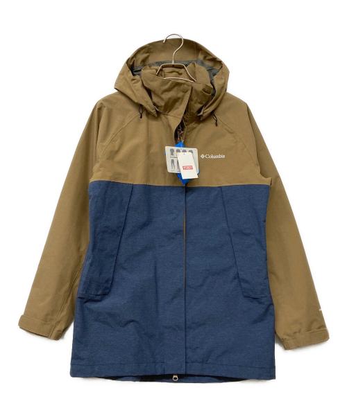 Columbia（コロンビア）Columbia (コロンビア) 19AW バーティカルグライドII ウィメンズジャケット ブラウン×ブルー サイズ:M 未使用品の古着・服飾アイテム