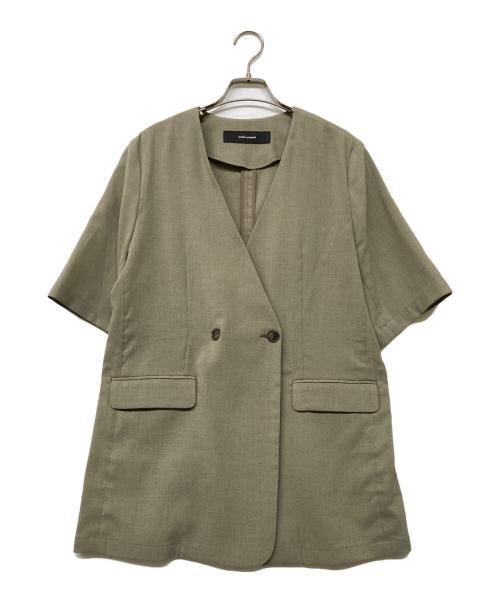 JOURNAL STANDARD（ジャーナルスタンダード）JOURNAL STANDARD (ジャーナルスタンダード) アイアスストレッチハーフスリーブジャケット ブラウン サイズ:-の古着・服飾アイテム