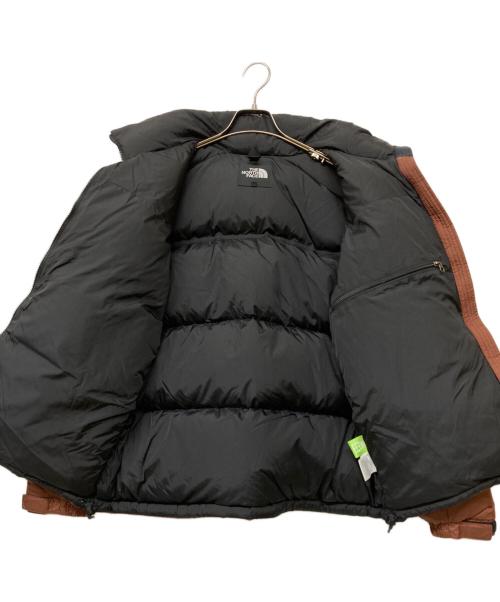 THE NORTH FACE（ザ ノース フェイス）THE NORTH FACE (ザ ノース フェイス) NUPTSE JACKET ブラック×ブラウン サイズ:Mの古着・服飾アイテム