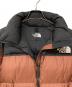 中古・古着 THE NORTH FACE (ザ ノース フェイス) NUPTSE JACKET ブラック×ブラウン サイズ:M：20000円