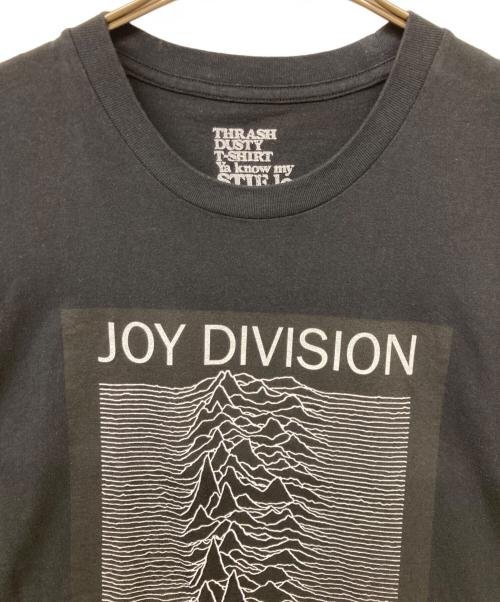 Rags McGREGOR（ラグスマックレガー）Rags McGREGOR Stie lo (スティーロー) Joy Division T Shirt Unknown Pleasures（ジョイ ディヴィジョン ティーシャツ アンノウン プレジャーズ） ブラック サイズ:SIZE Mの古着・服飾アイテム