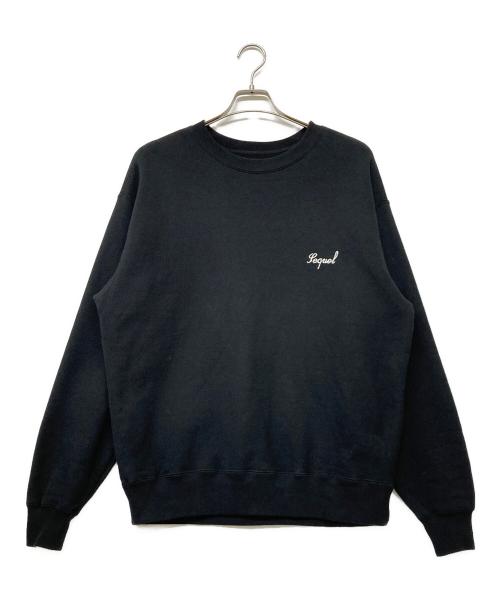 SEQUEL（シークエル）SEQUEL (シークエル) 24AW CREW NECK SWEAT SHIRT ブラック サイズ:Mの古着・服飾アイテム