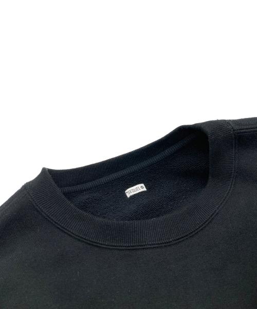 SEQUEL（シークエル）SEQUEL (シークエル) 24AW CREW NECK SWEAT SHIRT ブラック サイズ:Mの古着・服飾アイテム