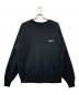 SEQUEL（シークエル）の古着「24AW CREW NECK SWEAT SHIRT」｜ブラック